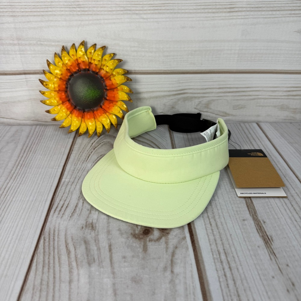 The North‎ Face Class V Visor Lime Cream Unisex One Size Hat NWT